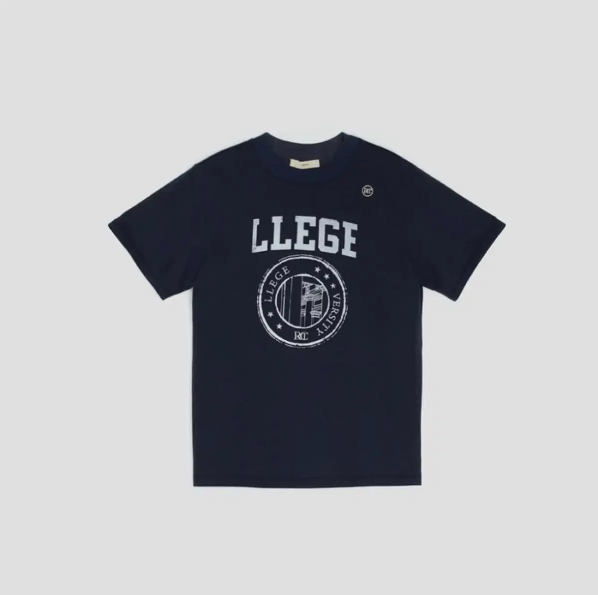 Recto Navy Short Sleeve