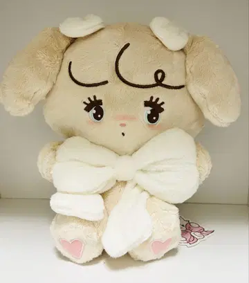 mikko characters 안아주는 리본 봉제 인형 너트 덤 포함