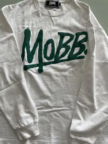 MOBB 로고 프린트 긴팔 M