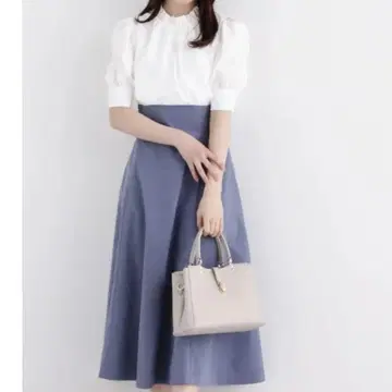 proportion 프릴 넥 원피스