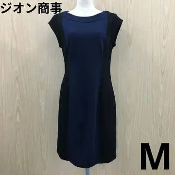 지온 상사 바이컬러 원피스 F0612B17