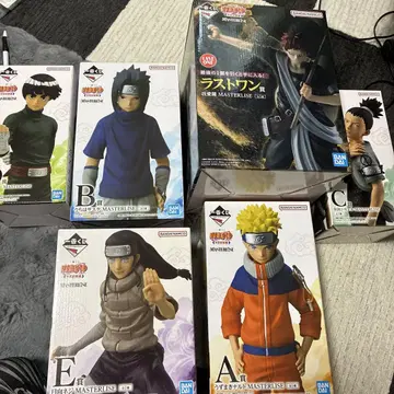 NARUTO MASTERLISE 피규어 5종 세트