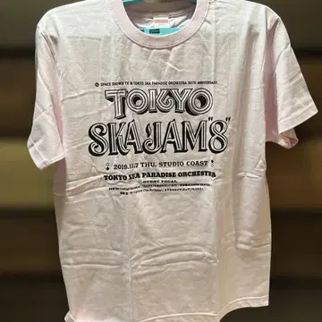 도쿄 스카 파라다이스 오케스트라 스카파라 티셔츠 SKA JAM L 사이즈