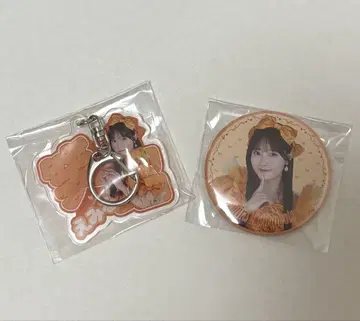 카와모토 에루 아크링 키링 캔뱃지