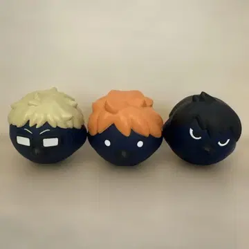 하이큐! 볼 피규어 3개 세트