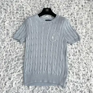 POLO 랄프 로렌 케이블 썸머 니트 M 새상품급