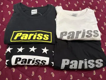 Pariss 티셔츠 4장 세트 판매