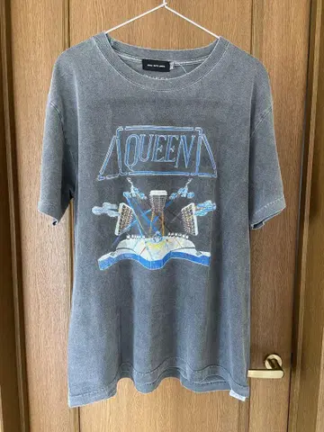 GOOD ROCK SPEED QUEEN 그레이 티셔츠 M 사이즈
