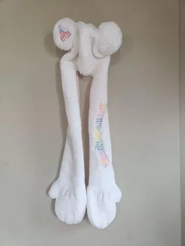 디즈니 40주년 후드 부착 머플러