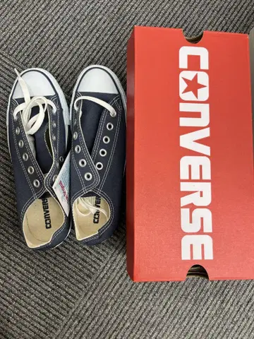 CONVERSE ALL STAR 로우 컷 네이비 24.5cm