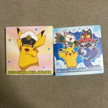 포켓몬 빵 데코 캐릭터 씰 홀더