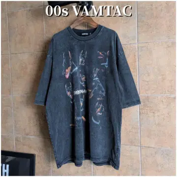 VAMTAC 도베르만 애니멀 티셔츠