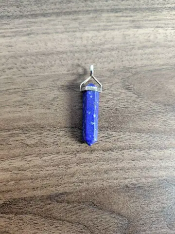 라피스 라줄리 포인트형 펜던트 약 4.5cm