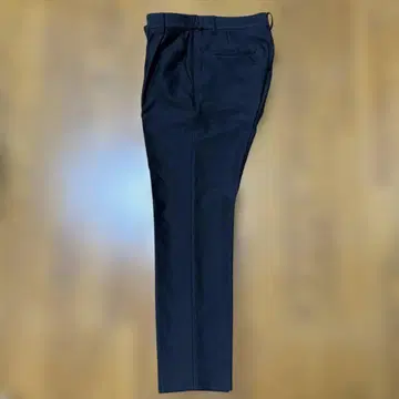 일본제 FACTELIER 데일리 워셔블 블랙 슬랙스 L