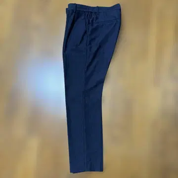일본제 FACTELIER 데일리 워셔블 네이비 슬랙스 L
