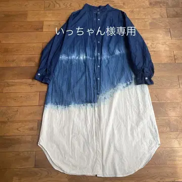 6월 신상 네이비 나염 원피스 Azzurro