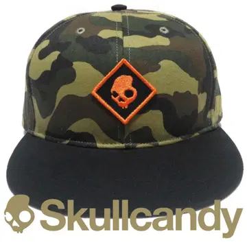 새상품 스컬 캔디 SKULLCANDY 카모 패턴 캡