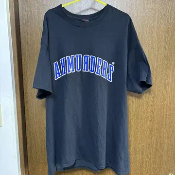 레어 AH MURDERS 블랙 티셔츠 XL