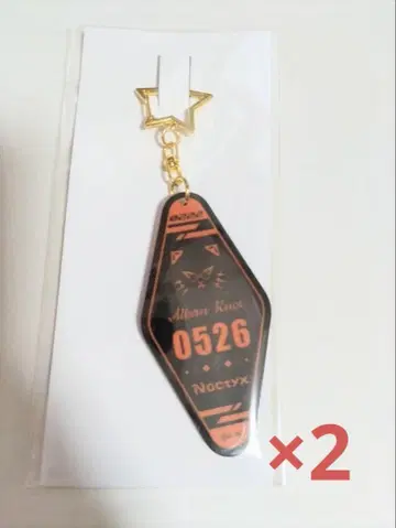 Noctyx HalfAnniversary 모텔풍 키링 알반