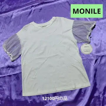 MONILE 소매 시스루 티셔츠 (소매 리메이크)