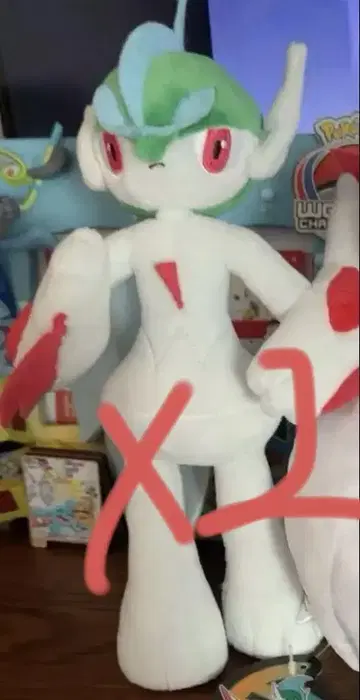 새상품 포켓몬 봉제 인형 엘레파이트 메가진화 2개 세트