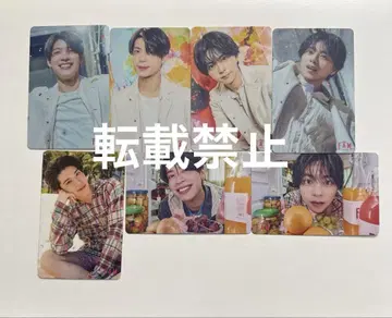 timelesz FAM 트레이딩 카드 7장