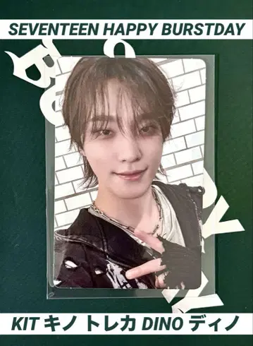 SEVENTEEN HAPPY BURSTDAY KIT 디노