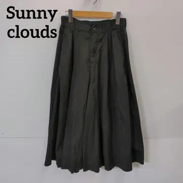 C11434 Sunny clouds 코튼 큐롯 팬츠