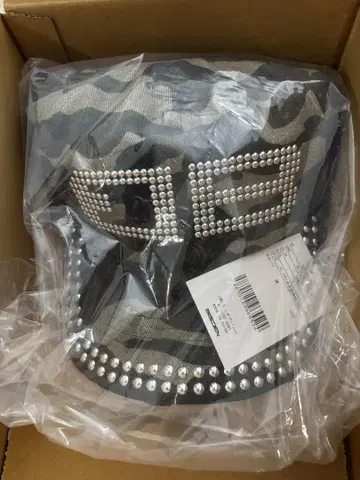 BEEDEN BD STUDS DAMAGE CAP 멀티 카모 비덴