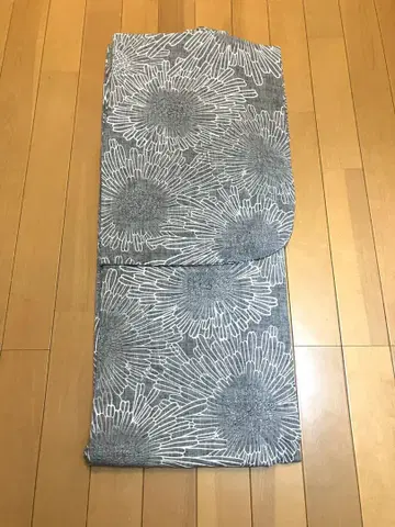 손바느질 유카타 그레이