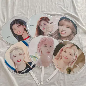 NiziU 리쿠 부채 6종 세트