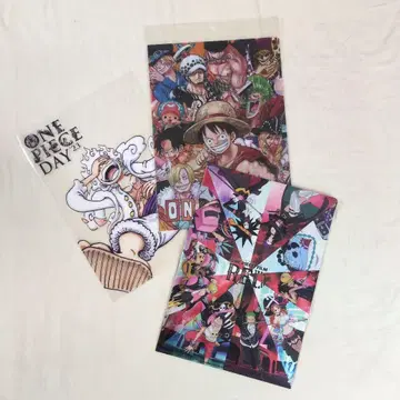 ONEPIECE 클리어 파일 3종 세트