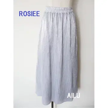 ROSIEE 샤이니 튤 리버서블 스커트 F 실버 53911