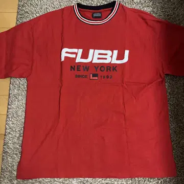 FUBU 레드 티셔츠 L 사이즈