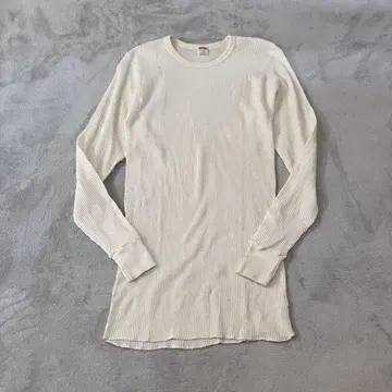 써멀 롱T THERMAL UNDERWEAR 베이지 US 구제 의류