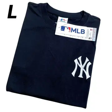 MLB 뉴욕 양키스 티셔츠 원포인트 자수 로고 L