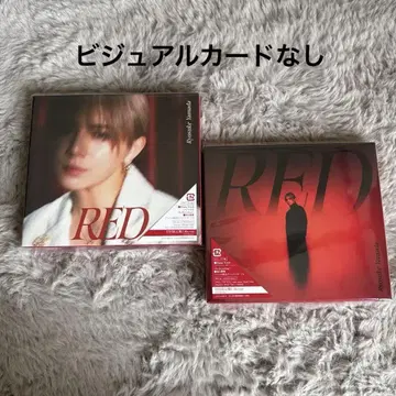 야마다 료스케 솔로 앨범 RED 비주얼 카드 없음 묶음 판매