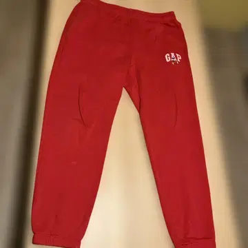 GAP x 디즈니 미키 마우스 스웨트 팬츠 M 레드