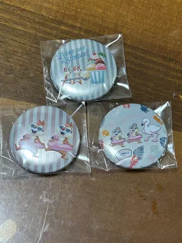 디즈니 써니 써니 서머 칩과 데일 캔뱃지