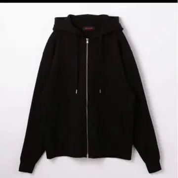 CABaN 코튼 캐시미어 지퍼 후드티 블랙 M