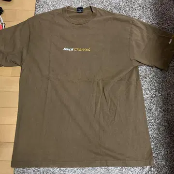 BackChannel 브라운 티셔츠 라이온 프린트