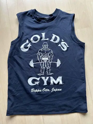 GOLD'S GYM 탱크탑 M 네이비