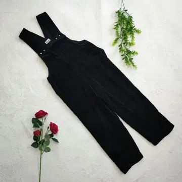Relume 레리움 [SIZE 38] 블랙 코듀로이 오버롤