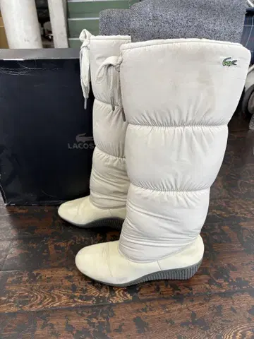 G552 라코스테 다운 롱 부츠 UK4
