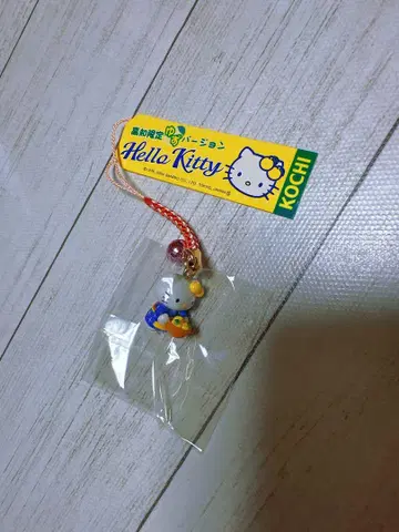 고치 한정 유자 버전 헬로키티 네츠케 지역 특산품