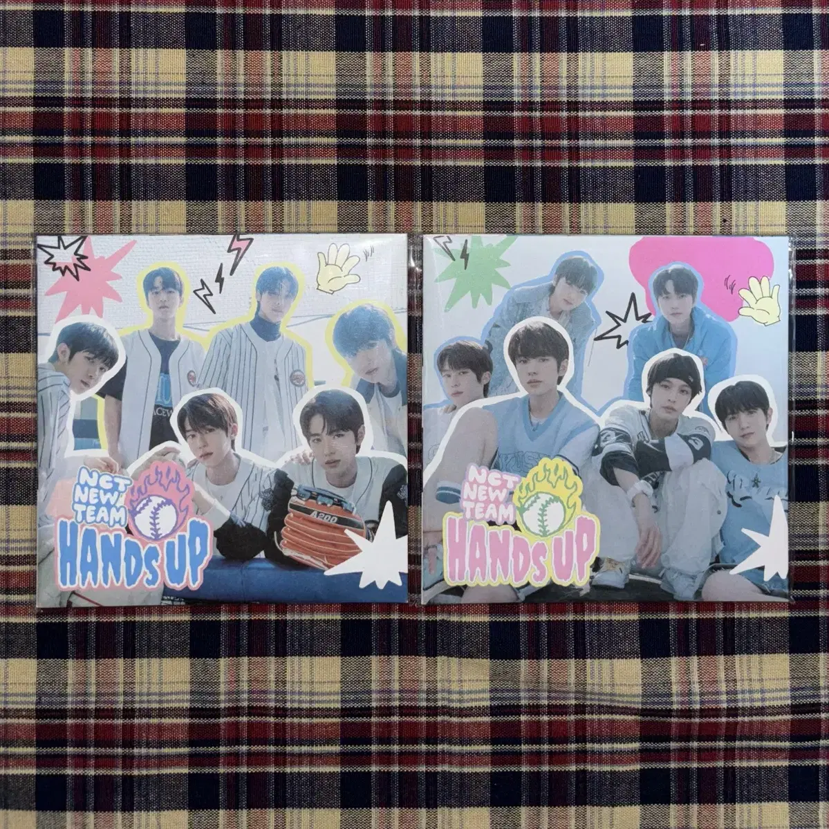 NCTWISH NCTNEWTEAM hands up CD ABセット　① NCT NEW TEAM Hands Up A B Ver. Set of 2 Limited First