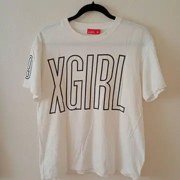 XGIRL 화이트 티셔츠 ONE SIZE