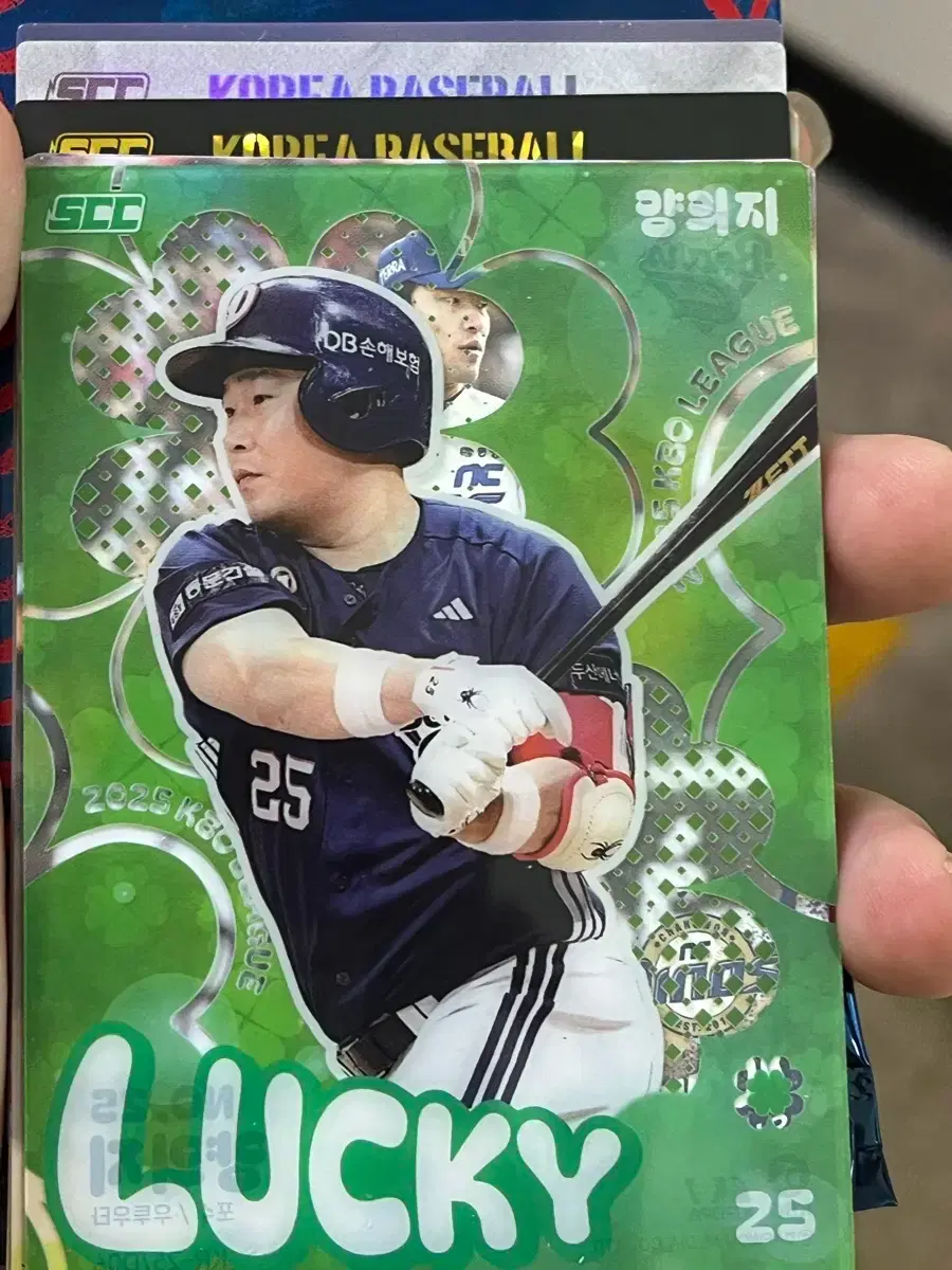 두산 양의지 클로버 카드 판매합니다