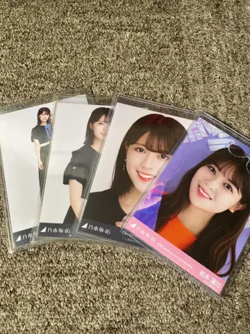 노기자카46 이와모토 렌카 브로마이드 묶음 판매 약 80장