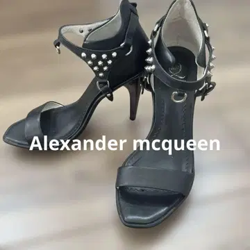 새상품급 Alexander mcqueen 스터드 샌들 하이힐 37